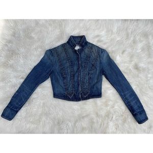 Current/Elliott Cropped Jean Jacket